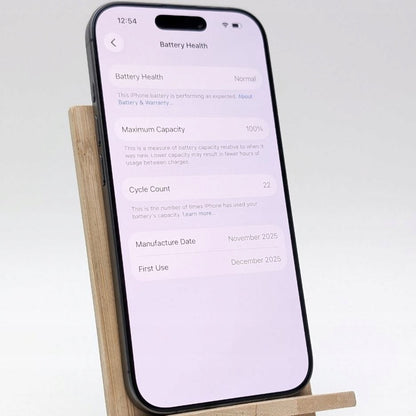 Apple iPhone 17 256GB Czarny | eSim | bateria 100% | Outlet, Bateria 100%