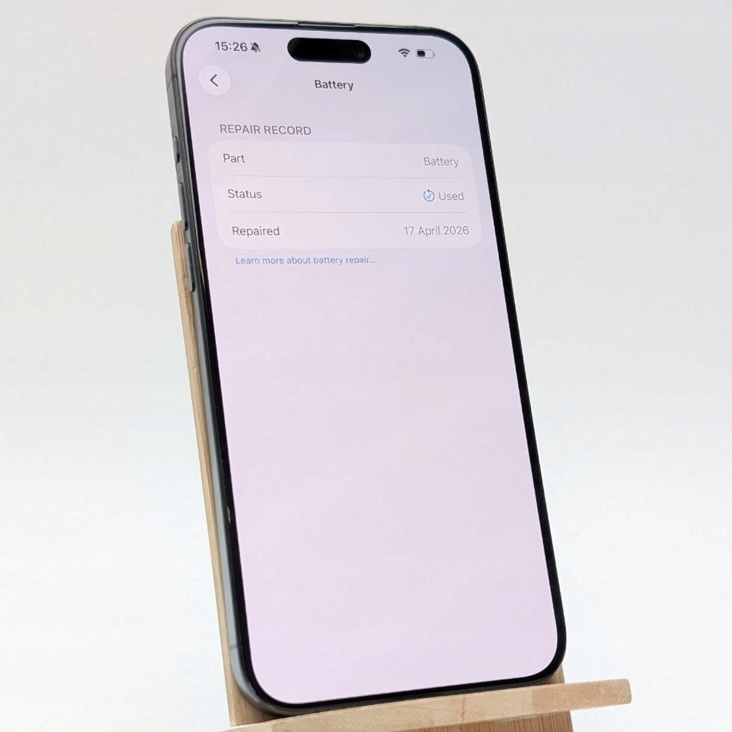 Apple iPhone 15 Pro Max 512GB czarny | eSIM | bateria 100% | Outlet, Bateria 100%
