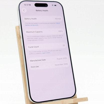 Apple iPhone 17 256 GB Biały| eSim | bateria 100% | Outlet, Bateria 100%