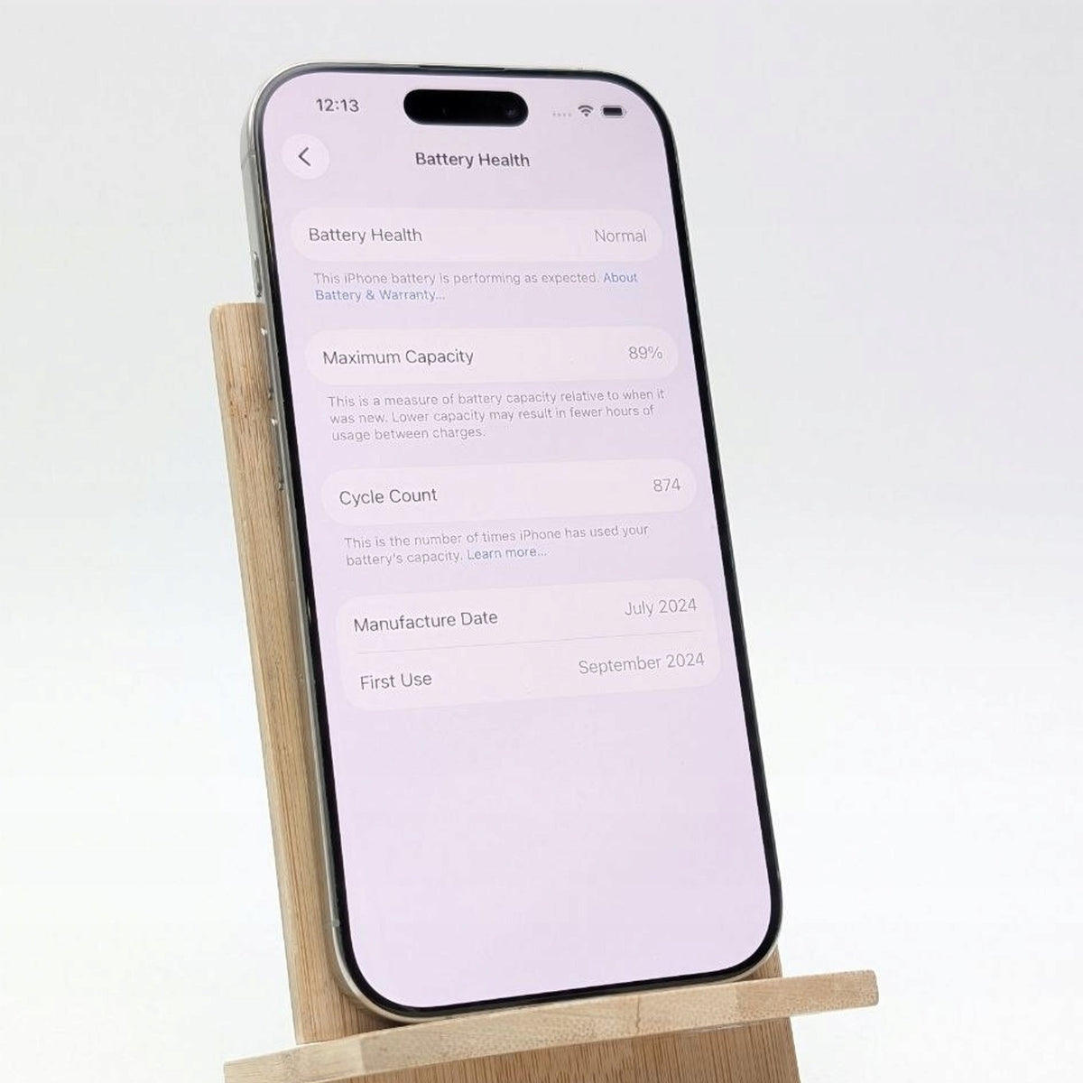 Apple iPhone 16 Pro 256GB Tytan naturalny | Used, Bateria 89%