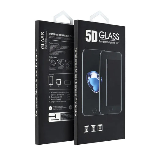 5D Full Glue Tempered Glass OEM - do iPhone 13 Mini czarny