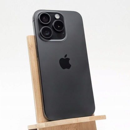 Apple iPhone 15 Pro 128 GB Tytan czarny | jak | bateria 100% | Outlet, Bateria 100%