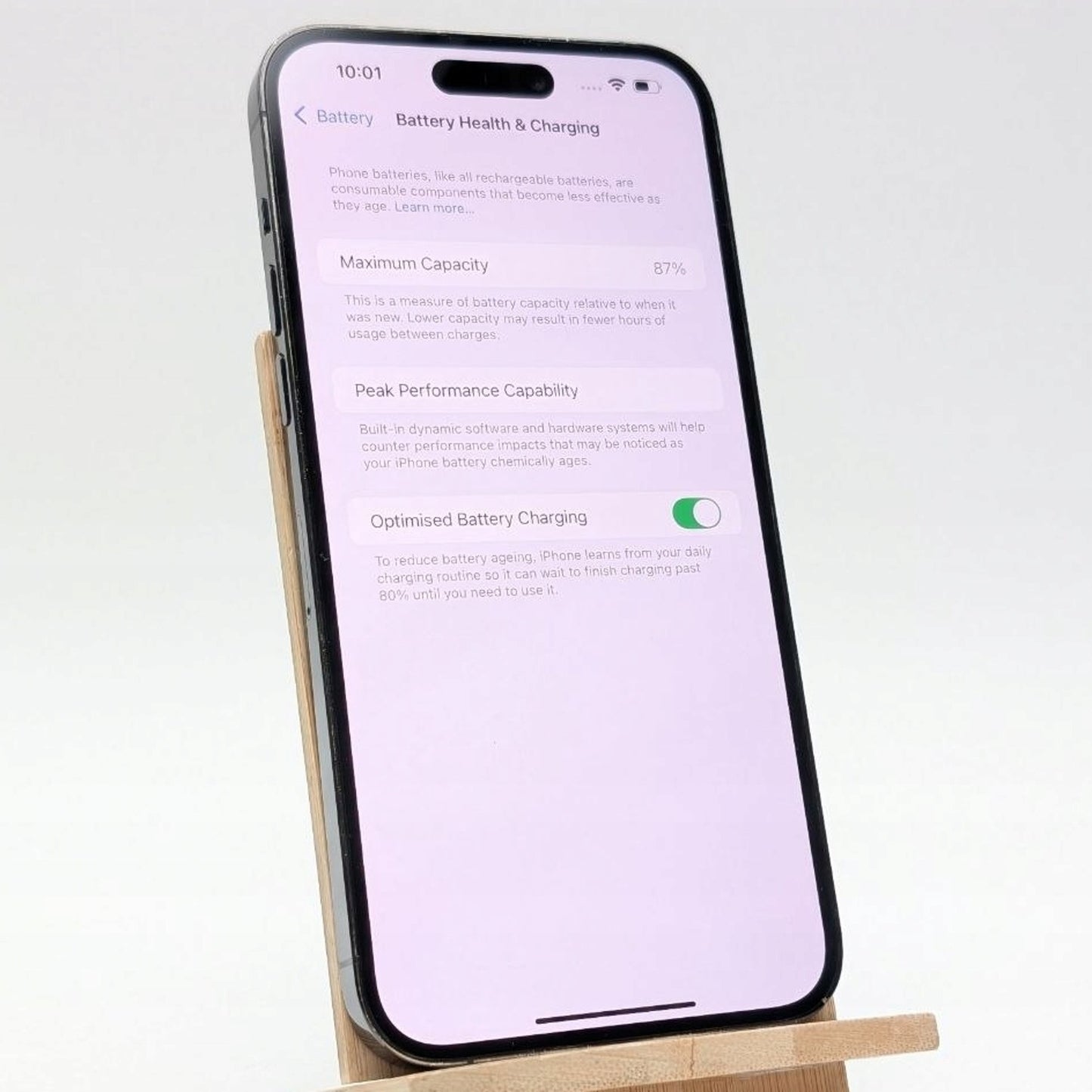 Apple iPhone 14 Pro Max 256GB Czarny | Outlet, Bateria 87%