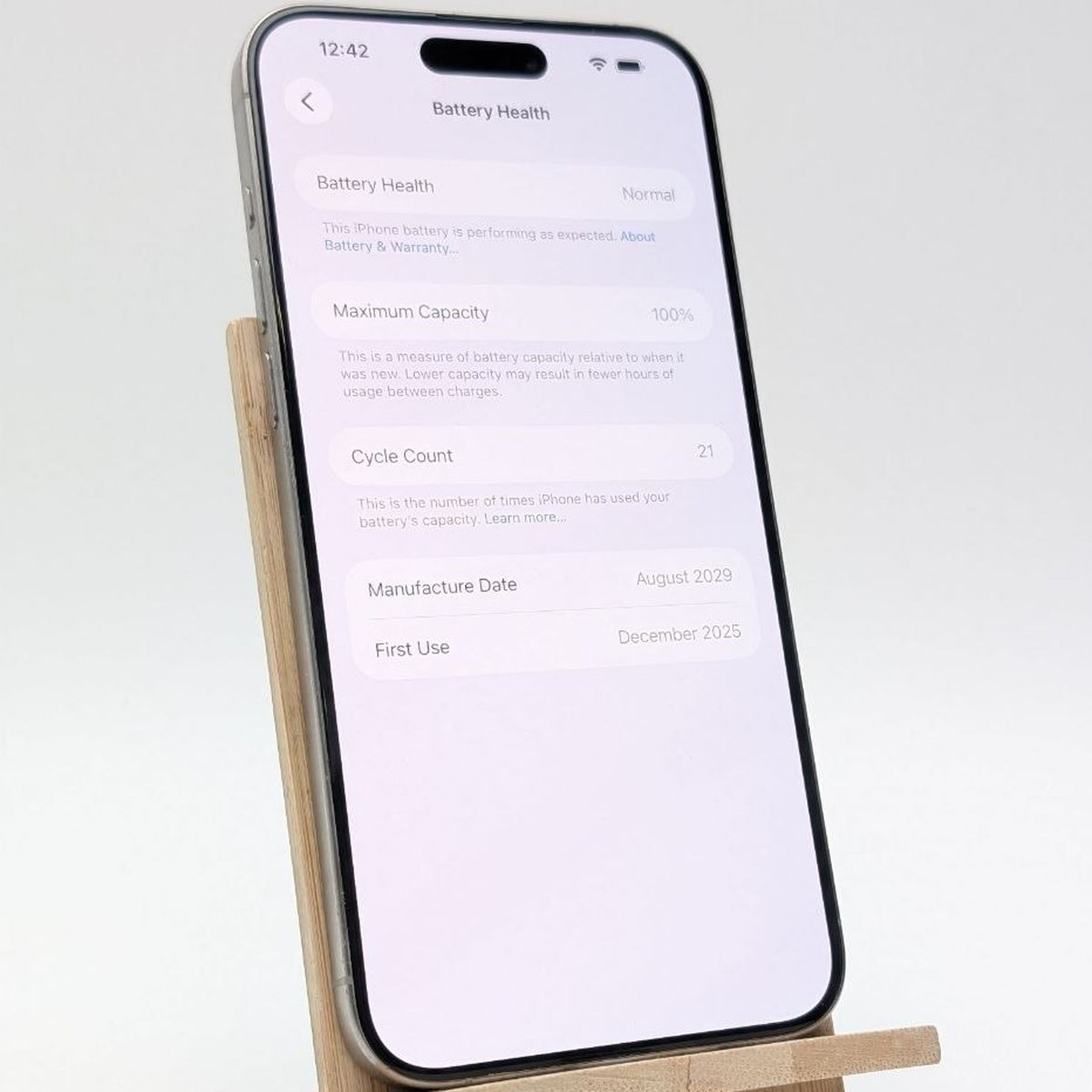 Apple iPhone 15 Pro Max 256GB Szary | eSim| bateria 100% | Outlet, Bateria 100%