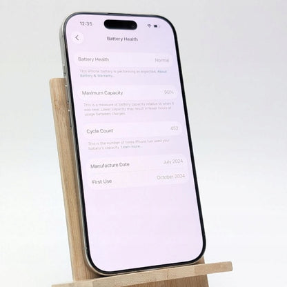Apple iPhone 16 Pro 1 TB Tytan naturalny | eSim | Outlet, Bateria 90%