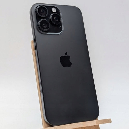 Apple iPhone 16 Pro Max 256GB Tytan Czarny | Outlet, Bateria 91%