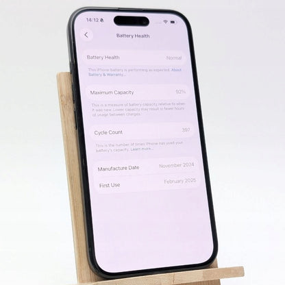 Apple iPhone 16 128GB Czarny | Outlet, Bateria 92%