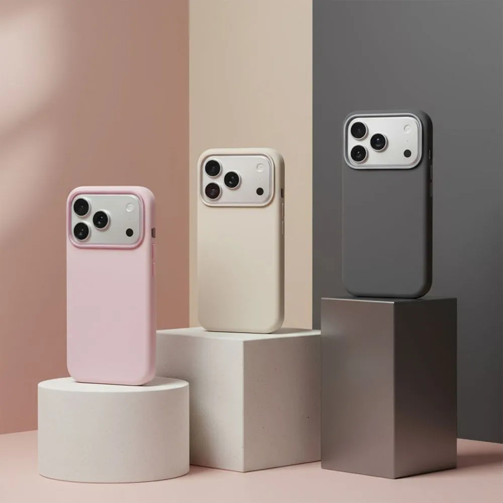 Etui na iPhone 16 PRO MAX Forcell F-Protect Frame Premium zgodny z MagSafe antique white 0INT