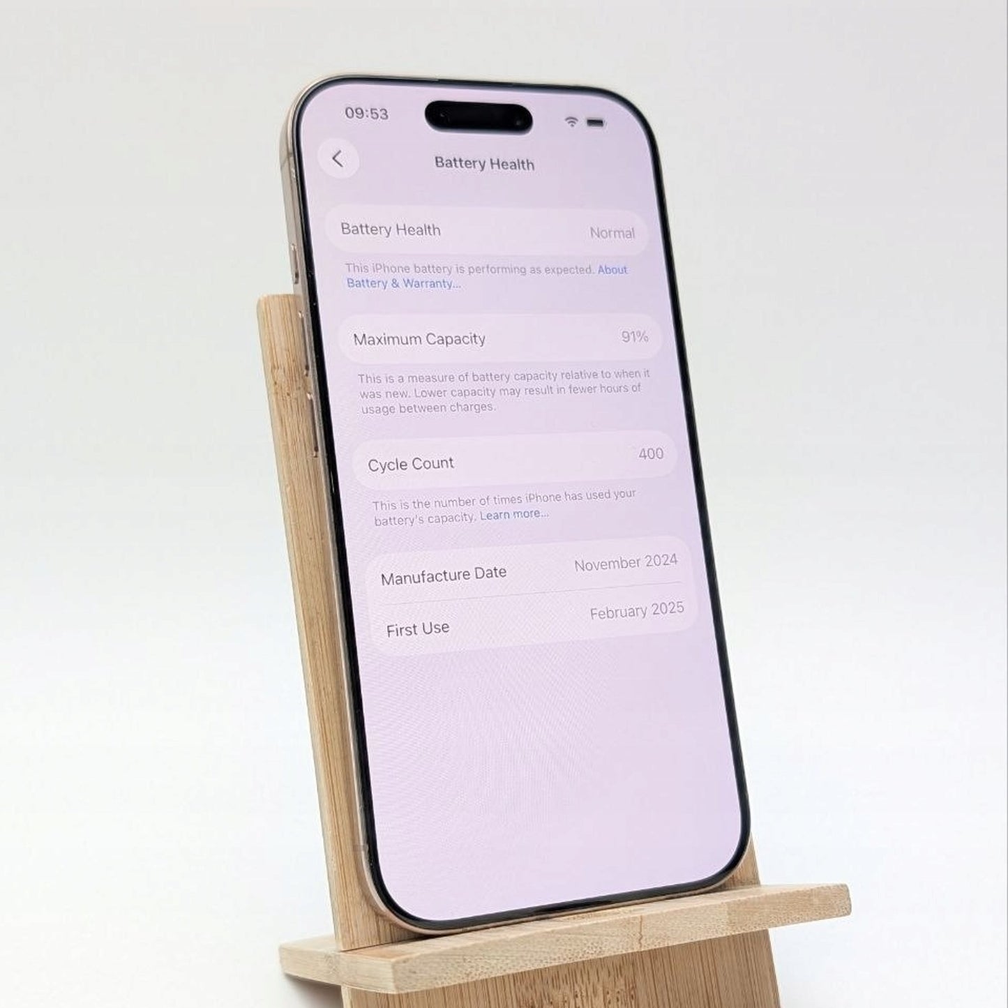 Apple iPhone 16 Pro 256 GB Tytan pustynny | eSim | Outlet, Bateria 91%