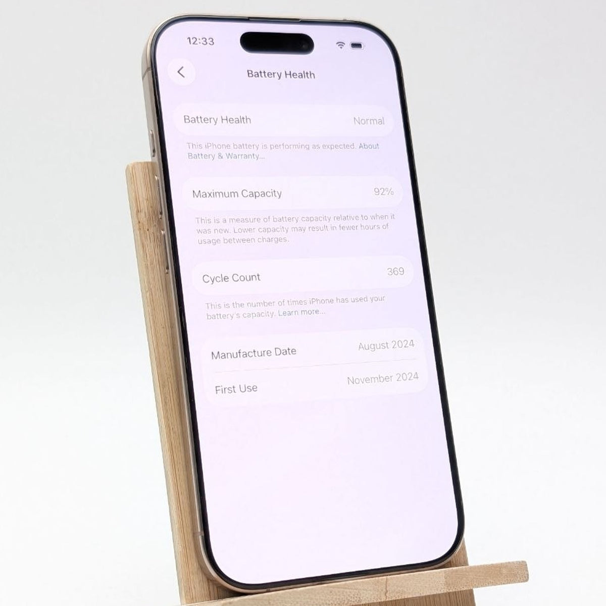 Apple iPhone 16 Pro 512 GB Tytan pustynny | eSim | Outlet, Bateria 92%