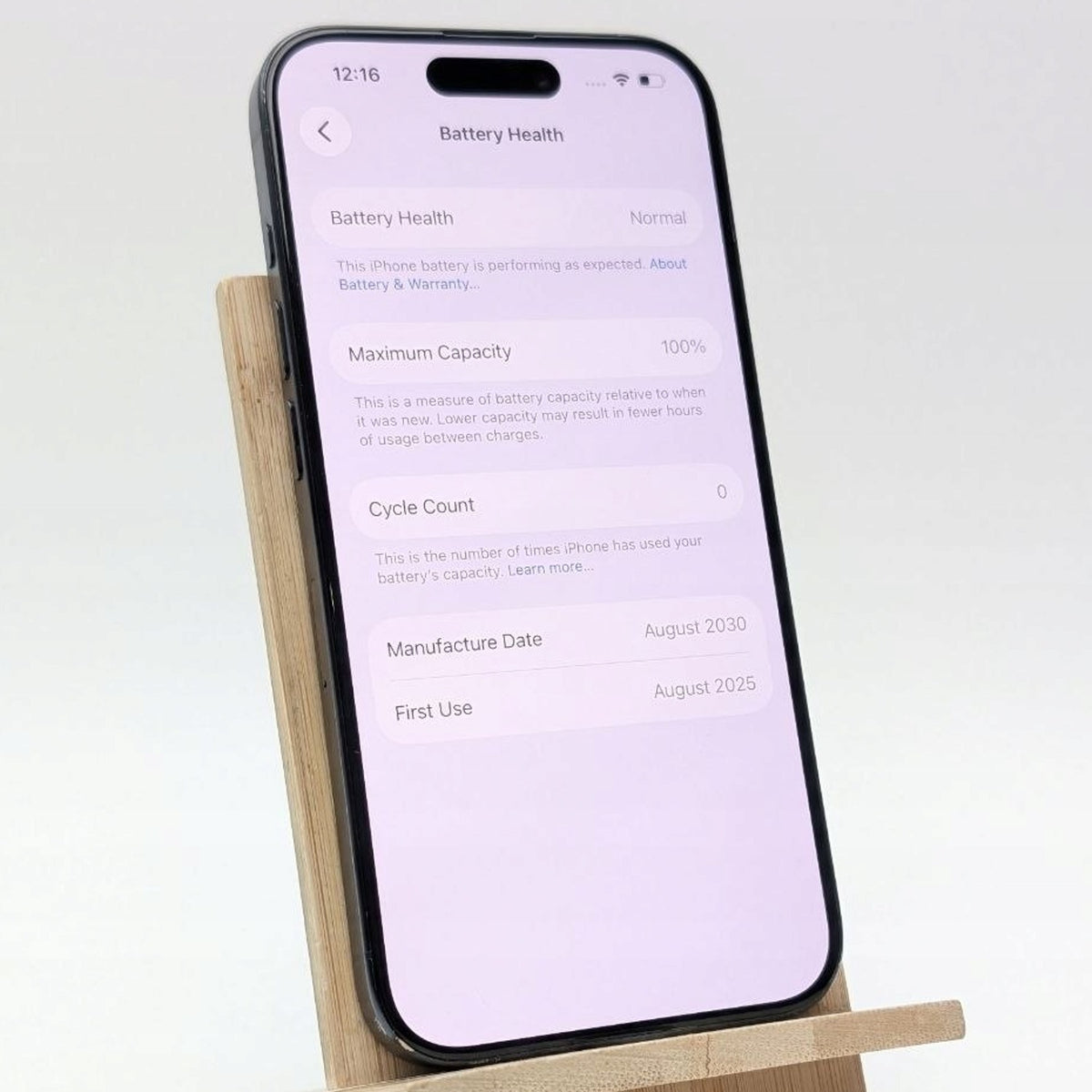 Apple iPhone 15 Pro 128GB Niebieski | bateria 100% | Used, Bateria 100%