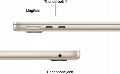 Apple MacBook Air 13,6" M4 24GB / 512GB Księżycowa poświata