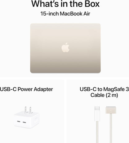 Apple MacBook Air 15,3" M4 24GB / 512GB Księżycowa poświata