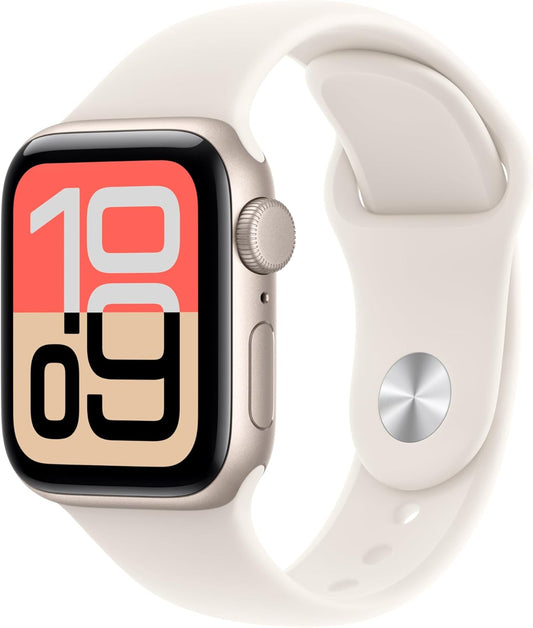 Apple Watch SE (3nd Gen) GPS 40 mm księżycowa poświata z paskiem S/M