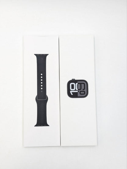 Apple Watch Series 10 GPS 46mm Czarny z paskiem S/M | Returned