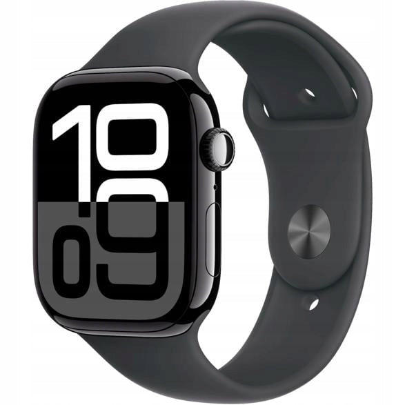 Apple Watch Series 10 GPS 46mm Czarny z paskiem S/M | Returned