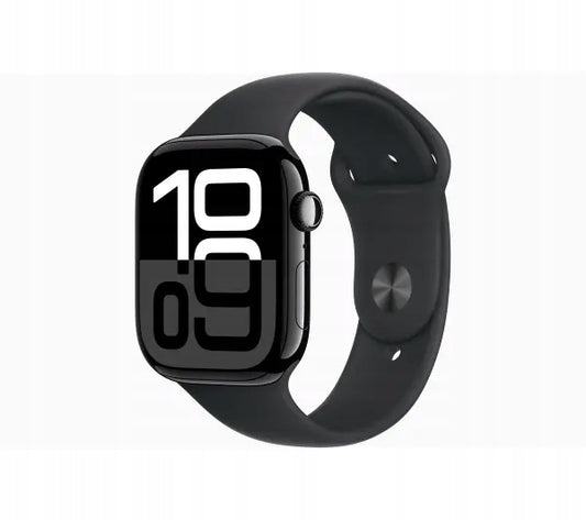Apple Watch Series 10 GPS + Cellular 42mm czarny z paskiem M/L | Outlet
