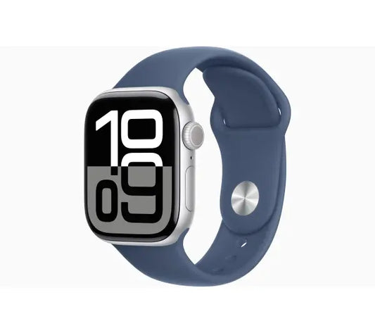 Apple Watch Series 10 GPS + Cellular 42mm srebrny z paskiem S/M | Outlet