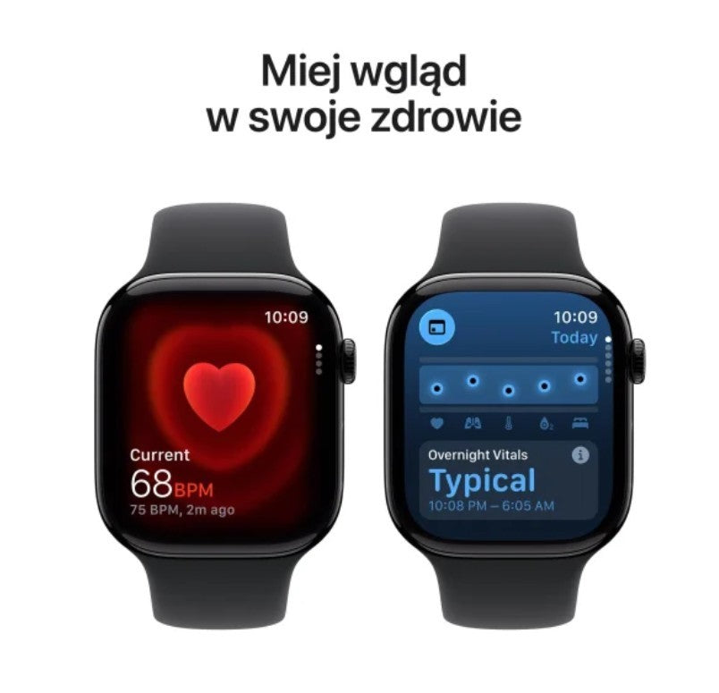 Apple Watch Series 11 GPS 42mm Gwiezdna Szarosc z paskiem S/M | Outlet