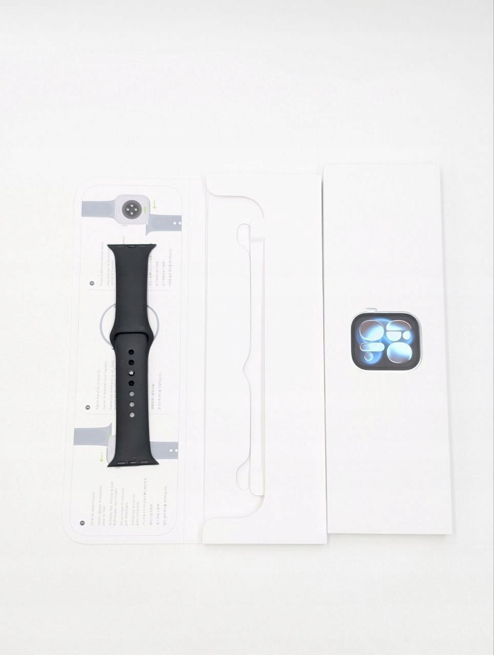 Apple Watch Series 11 GPS 42mm Gwiezdna Szarosc z paskiem S/M | Outlet