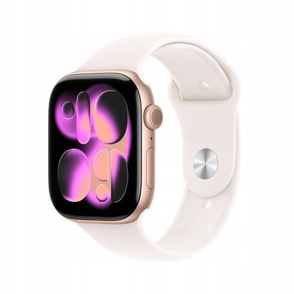 Apple Watch Series 11 GPS 42mm Różowy z paskiem S/M | Outlet