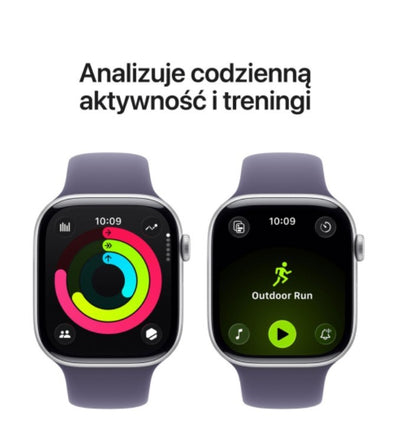 Apple Watch Series 11 GPS 42mm серебристые с ремешком S/M