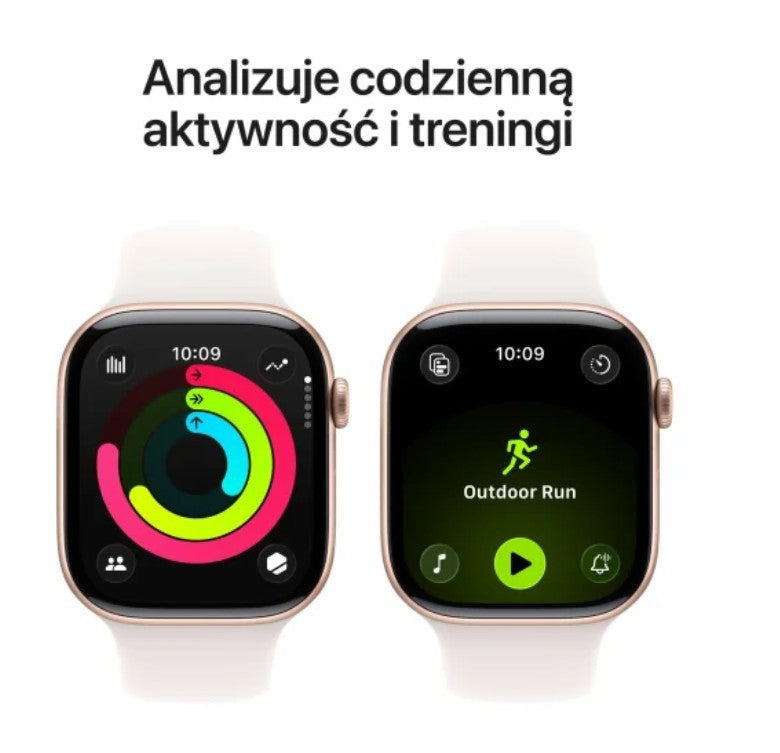 Apple Watch Series 11 GPS+Cellular 42mm różowe złoto z paskiem S/M