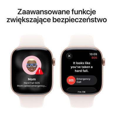 Apple Watch Series 11 GPS+Cellular 42mm różowe złoto z paskiem S/M