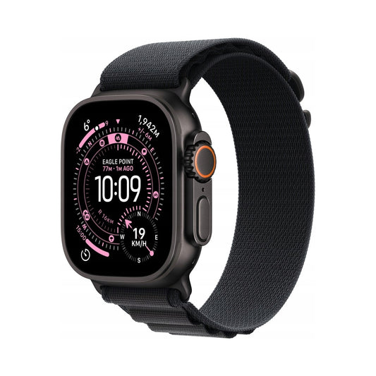 Apple Watch Ultra 3 Tytan czarny 49mm z paskiem Ti Black Alp Lp - L