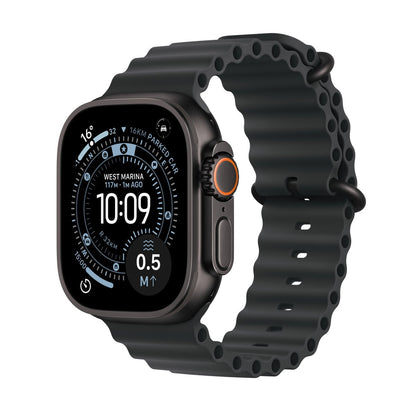 Apple Watch Ultra 3 Tytan czarny 49mm z paskiem Ti Ocean