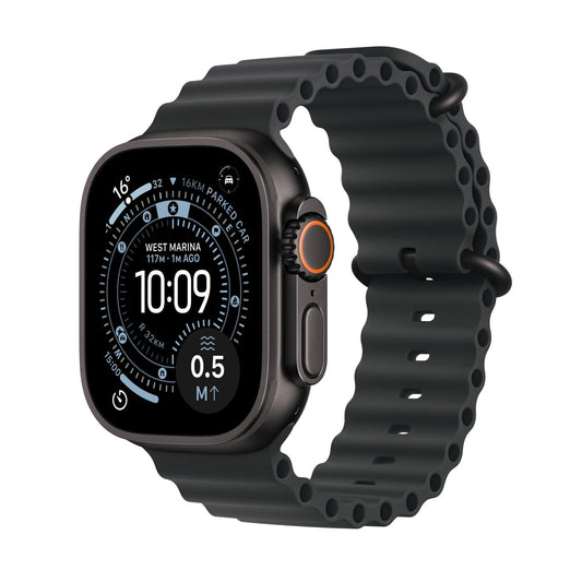 Apple Watch Ultra 3 Tytan czarny 49mm z paskiem Ti Ocean