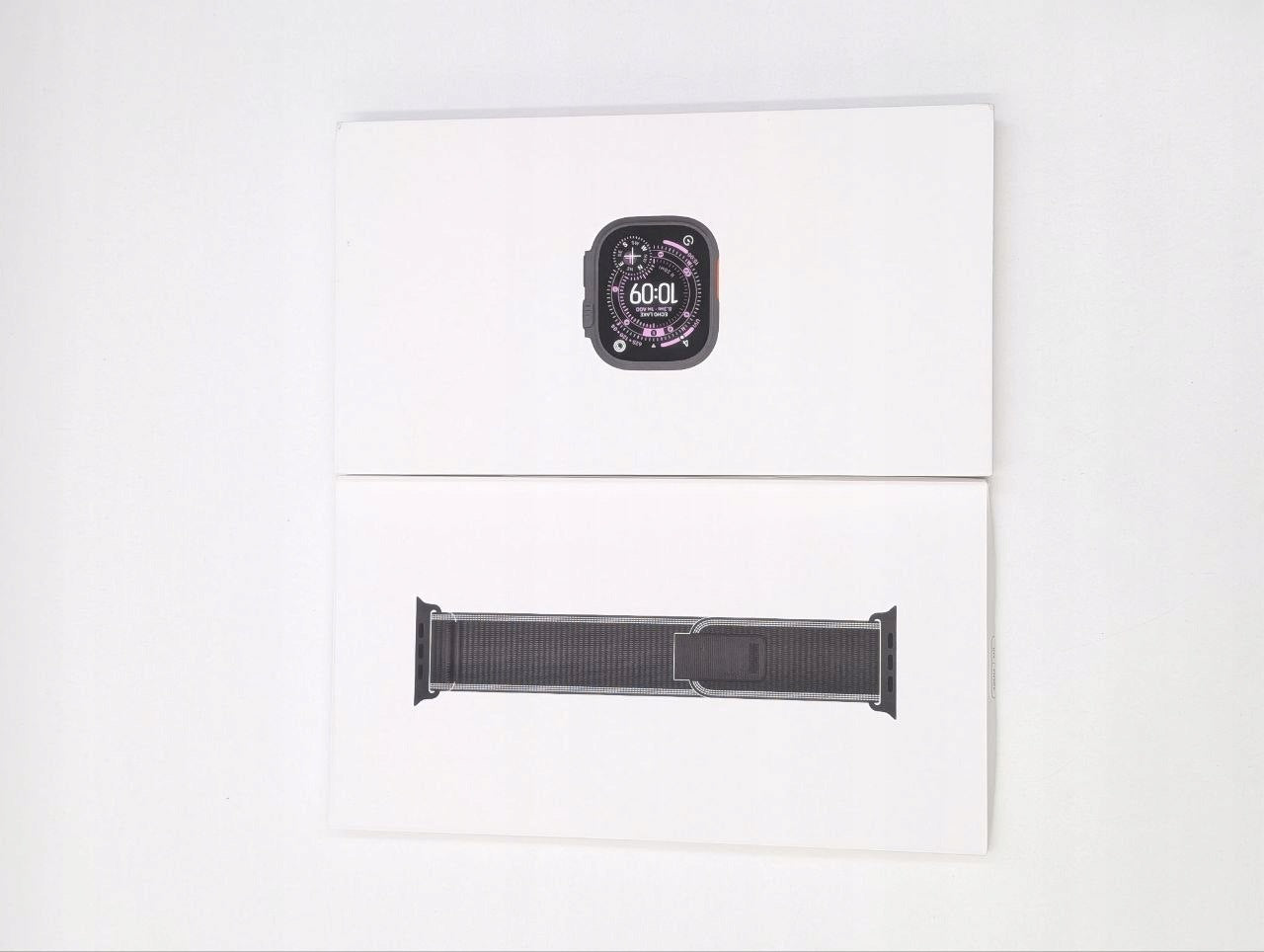 Apple Watch Ultra 3 Tytan czarny 49mm z paskiem Trail Black - M | Outlet