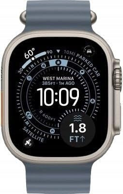 Apple Watch Ultra 3 Tytan naturalny 49mm z paskiem Ocean | Outlet