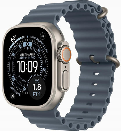 Apple Watch Ultra 3 Tytan naturalny 49mm z paskiem Ocean | Outlet
