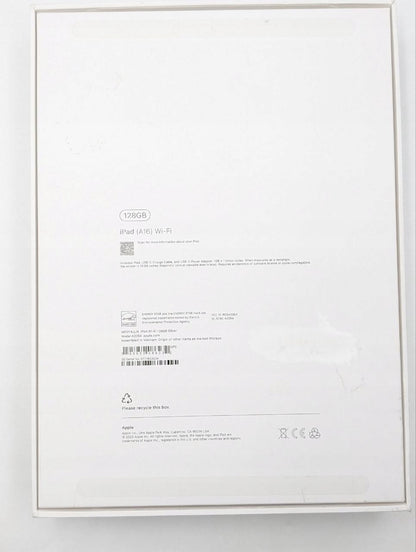 Apple iPad 11 gen. 11" 128GB WI-FI Srebrny | jak | Outlet