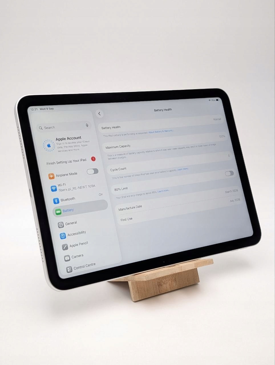 Apple iPad 11 gen. 11" 256GB WI-FI Srebrny | jak | Outlet