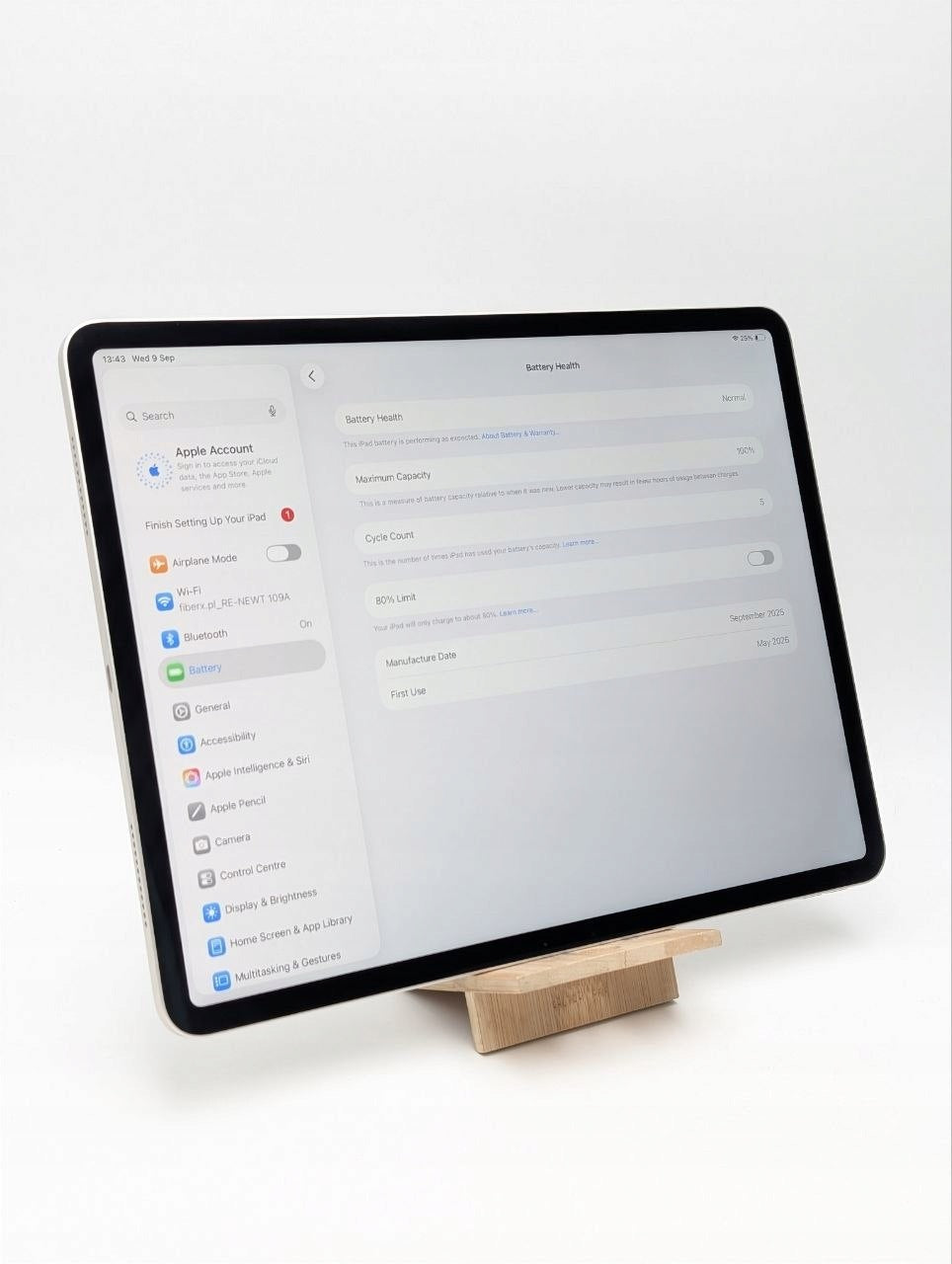 Apple iPad Air 13" M3 128GB WI-FI Księżycowa poświata | Outlet
