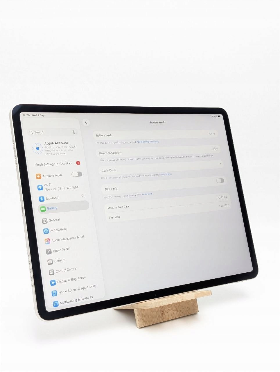 Apple iPad Air 13" M4 256GB WI-FI Księżycowa poświata | Outlet