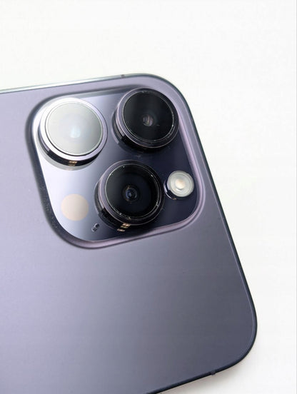 Apple iPhone 14 Pro Max 128GB Fioletowy| bateria 100% | Outlet, Bateria 100%