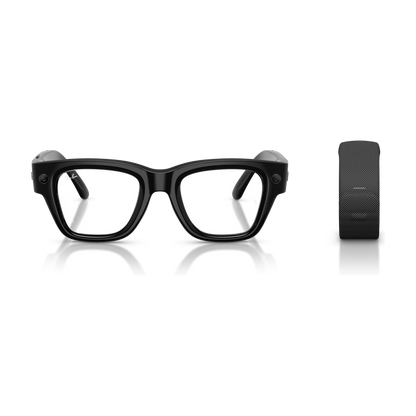 Meta Ray-Ban Display + Meta Neural Band — Shiny Black