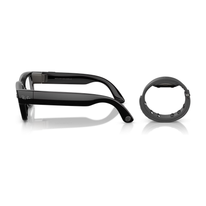 Meta Ray-Ban Display + Meta Neural Band — Shiny Black