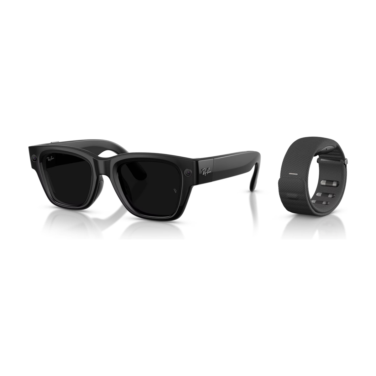 Meta Ray-Ban Display + Meta Neural Band — Shiny Black