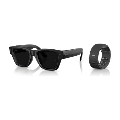 Meta Ray-Ban Display + Meta Neural Band — Shiny Black