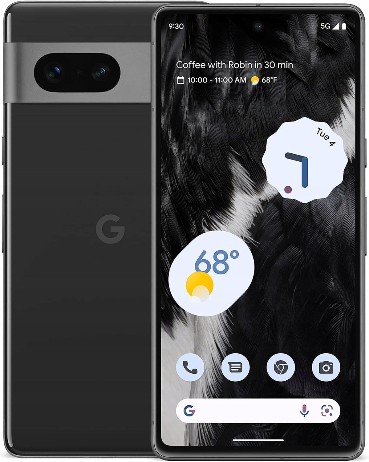 Google Pixel 7 128 GB Czarny | Outlet, Bateria 85%