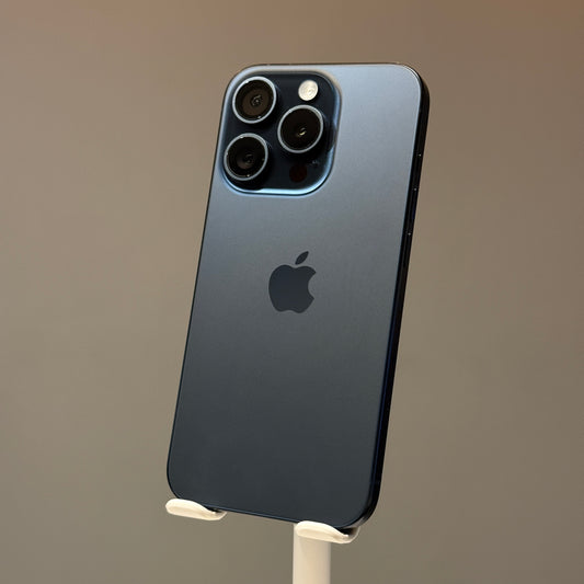 iPhone 15 Pro 128GB Blue Titanium - used