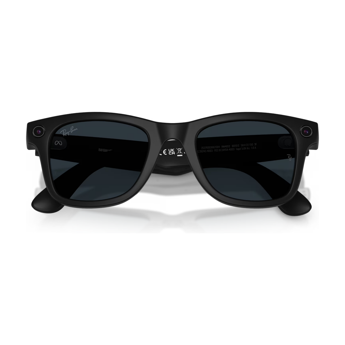 Ray-Ban Meta Wayfarer (Gen 2) — Matte Black / Transitions Grey — 53 — uszkodzone opakowanie
