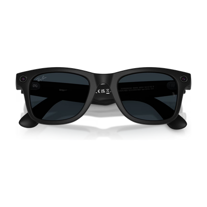 Ray-Ban Meta Wayfarer (Gen 2) — Matte Black / Transitions Grey — 53 — uszkodzone opakowanie