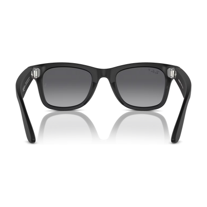Ray-Ban Meta Wayfarer (Gen 1) — Matte Black / Polarized Gradient Graphite — 50