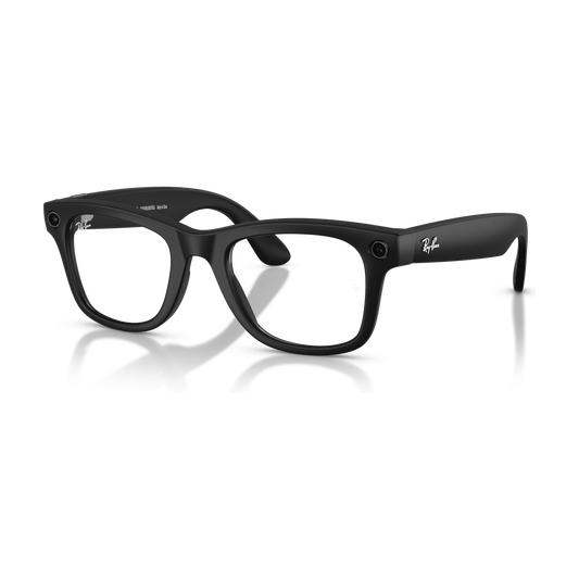 Ray-Ban Meta Wayfarer (Gen 2) — Matte Black / Transitions Grey — 50