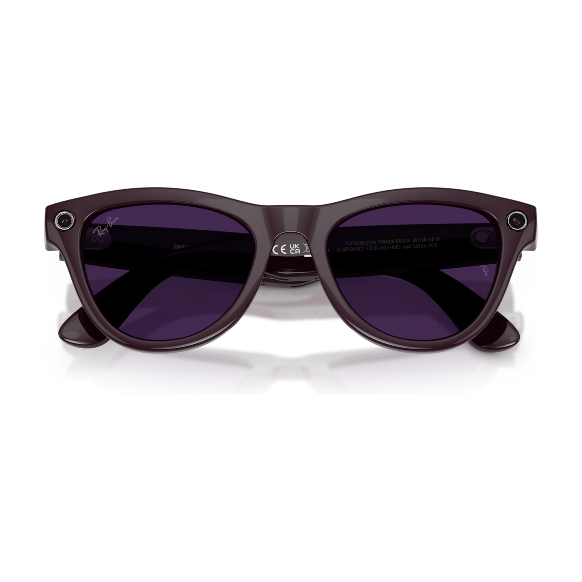 Ray-Ban Meta Skyler (Gen 2) — Shiny Mystic Violet / Transitions Amethyst — 52